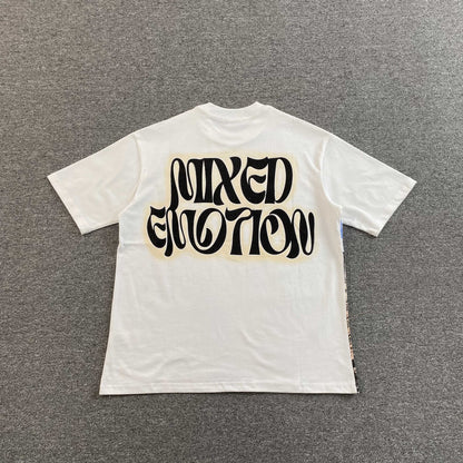 Remera Mixed Emotion Twin Blanca