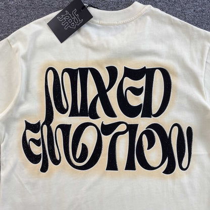 Remera Mixed Emotion Twin Blanca