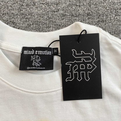 Remera Mixed Emotion Twin Blanca