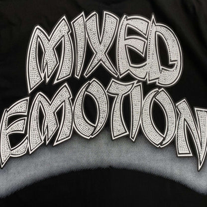 Remera Mixed Emotion Zombie Negra