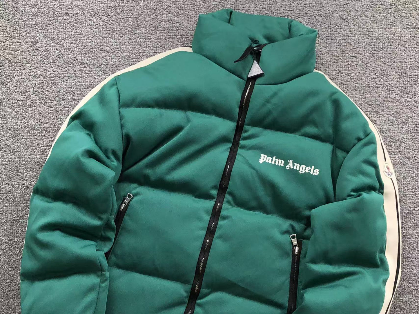 Campera Moncler x Palm Angels Puffer Verde