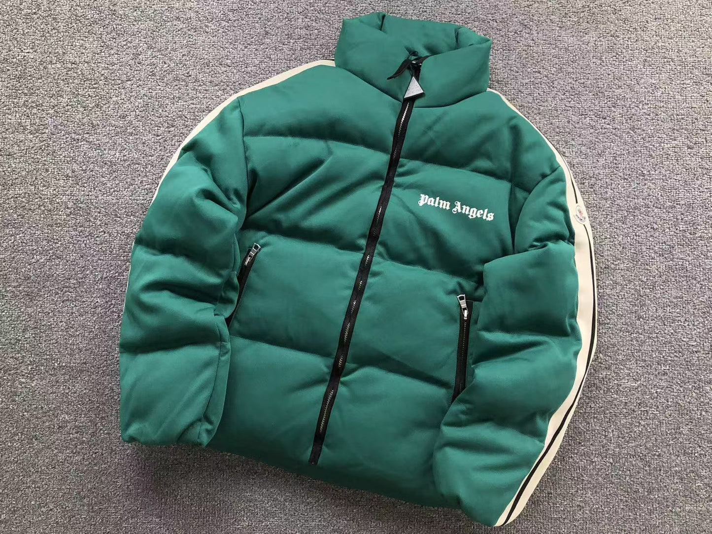 Campera Moncler x Palm Angels Puffer Verde
