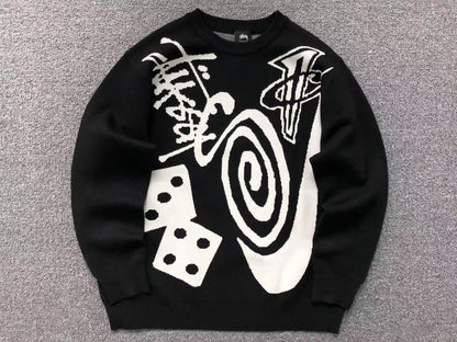 nike-x-stussy-knit-sweater-black-Drip Store Argentina