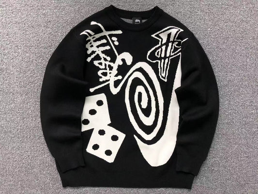 nike-x-stussy-knit-sweater-black-Drip Store Argentina