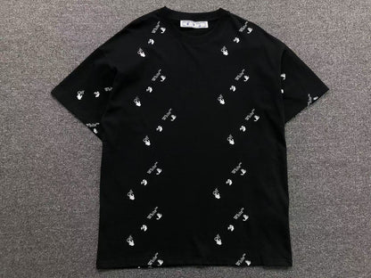 off-white-all-over-logo-tee-black-Drip Store Argentina