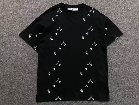 off-white-all-over-logo-tee-black-Drip Store Argentina