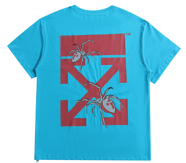 off-white-arachno-arrows-t-shirt-blue-burgundy-Drip Store Argentina