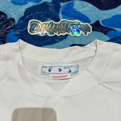 OFF-WHITE CARAVAGGIO JERSEY T-SHIRT WHITE
