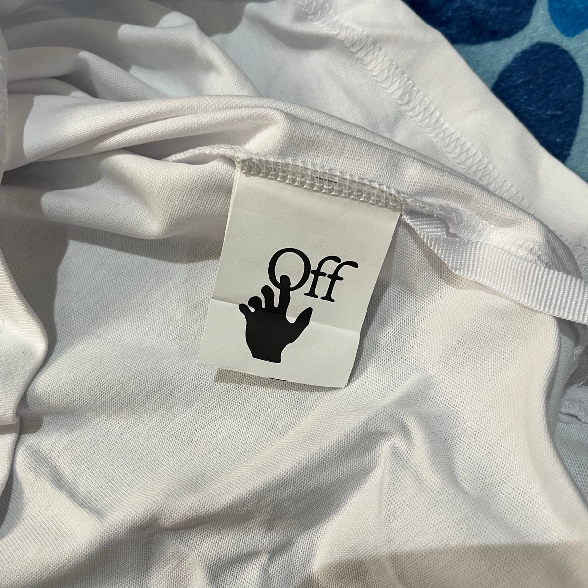 OFF-WHITE CARAVAGGIO JERSEY T-SHIRT WHITE
