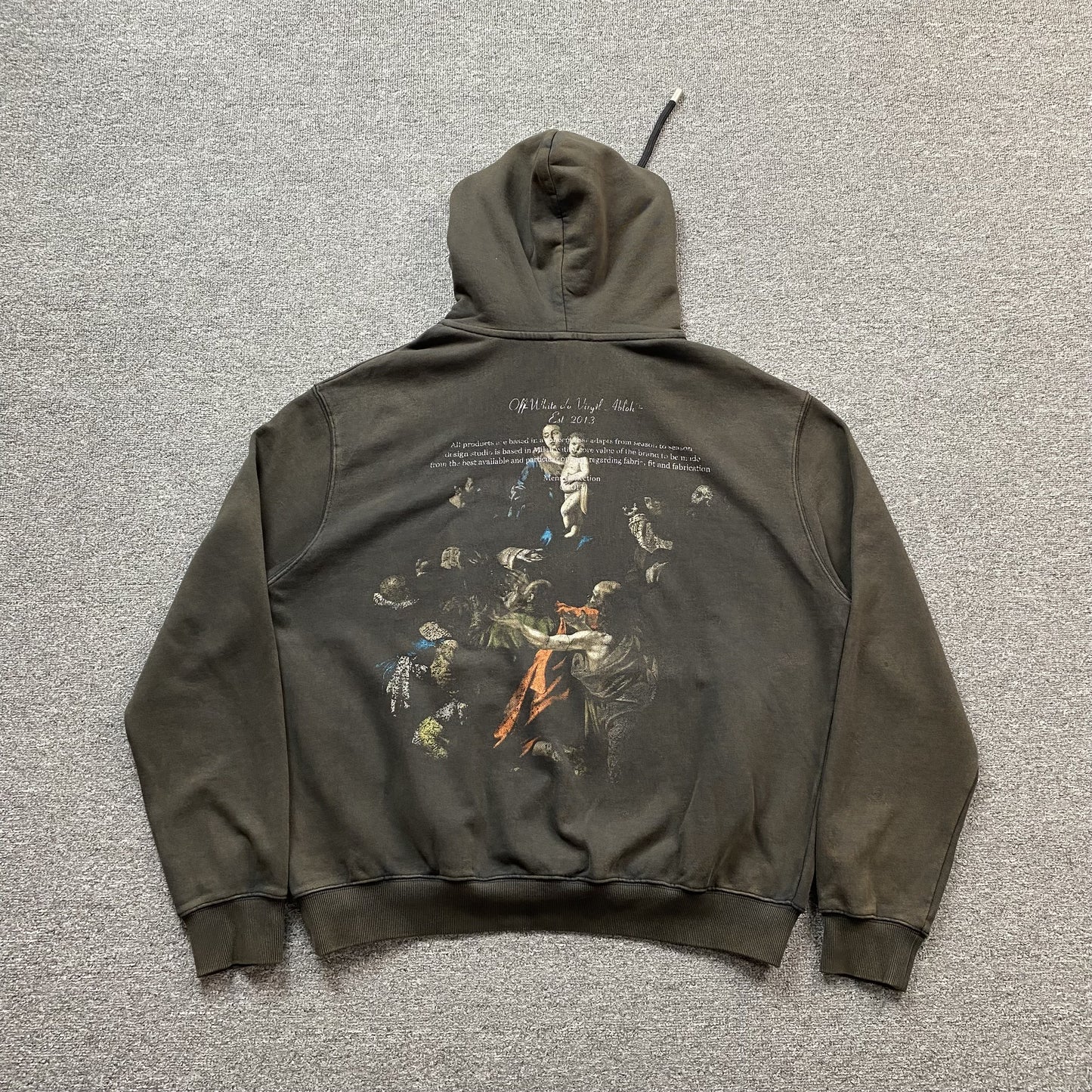 off-white-caravaggio-print-hoodie-black-Drip Store Argentina