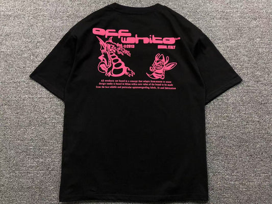 off-white-dragon-bee-tee-black-Drip Store Argentina