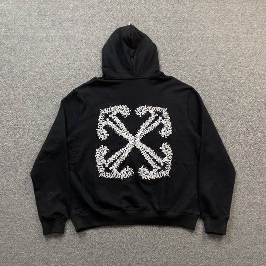 off-white-embroidery-arrow-hoodie-black-Drip Store Argentina