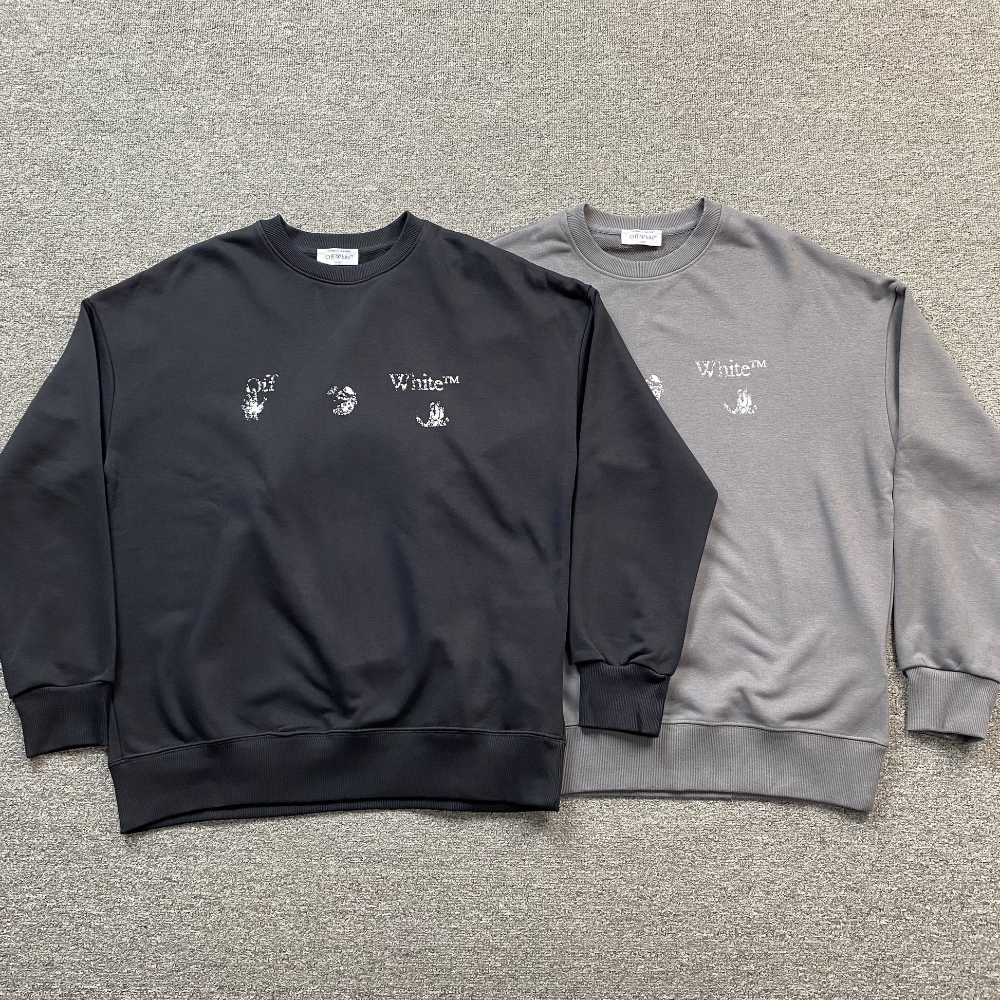 off-white-faded-logo-print-crewneck-grey-8-Drip Store Argentina