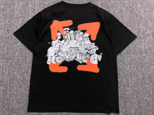 off-white-graffiti-arrow-tee-black-Drip Store Argentina