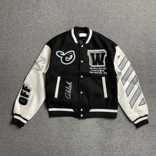 off-white-lea-applique-varsity-jacket-black-Drip Store Argentina