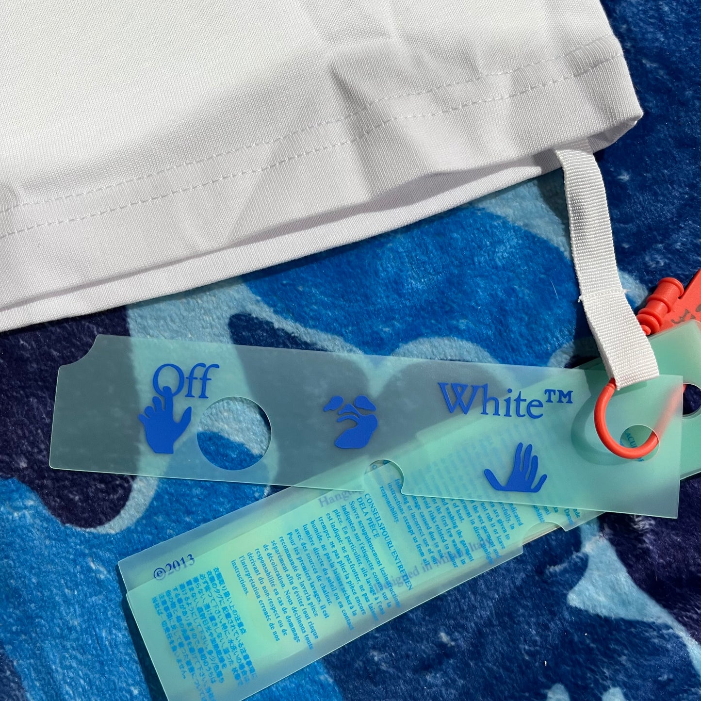 Remera Off White Metal Arrow Blanca