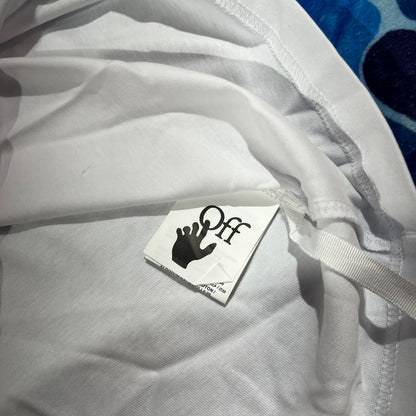 Remera Off White Metal Arrow Blanca