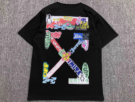 off-white-multi-logo-arrow-tee-black-Drip Store Argentina