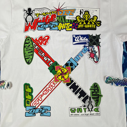 Remera Off White Multi Logo Arrow Blanca