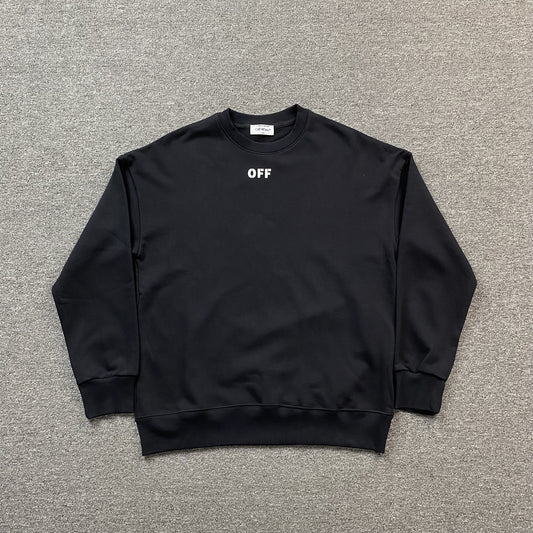 off-white-off-stamp-crewneck-black-Drip Store Argentina