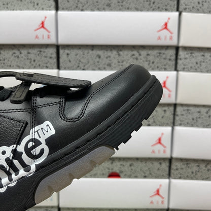 Off White Out Of Office Logo Print Negro