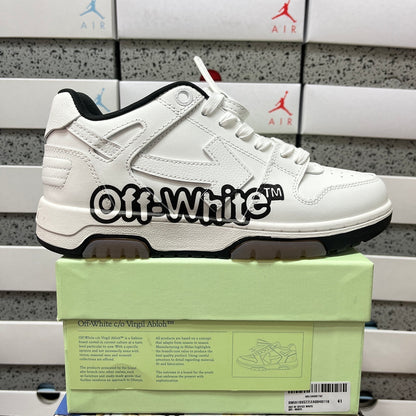 Off White Out Of Office Logo Print Blanco
