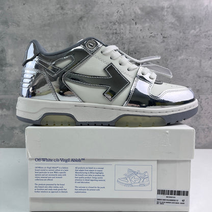 Off White Out Of Office Plateada