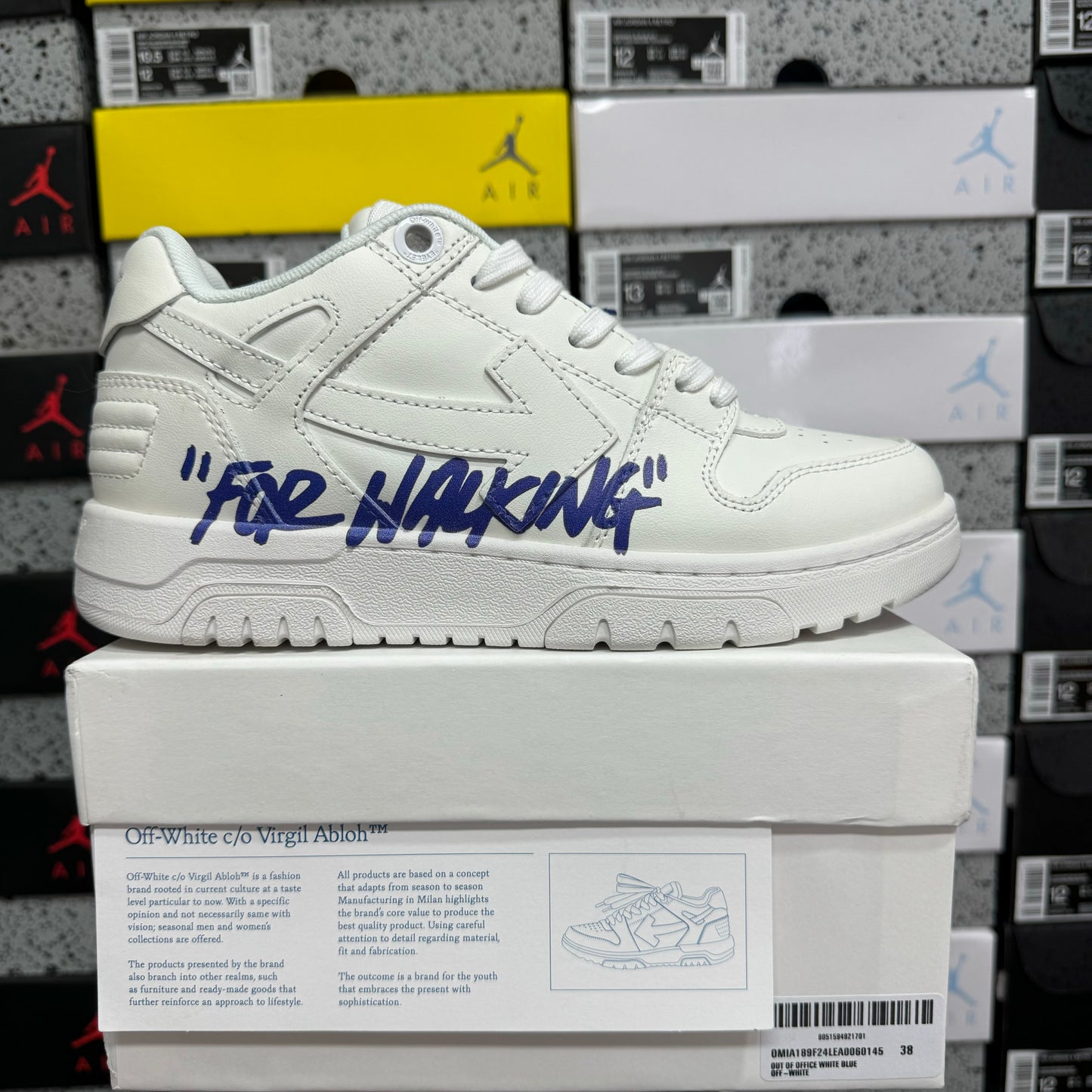 Off White Out Of Office Blanca Azul