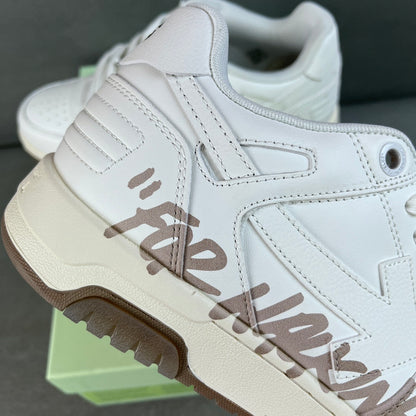 Off White Out Of Office Blanca Marrón