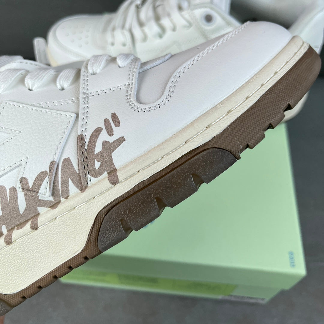 Off White Out Of Office Blanca Marrón