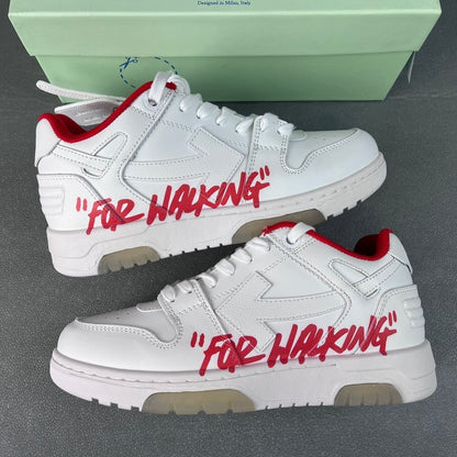 Off White Out Of Office Blanca Rojo