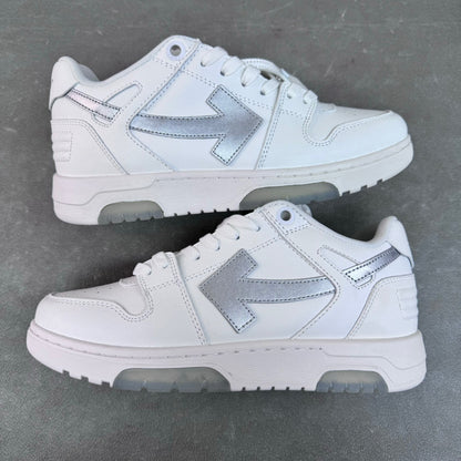 Off White Out Of Office Blanca Plateado