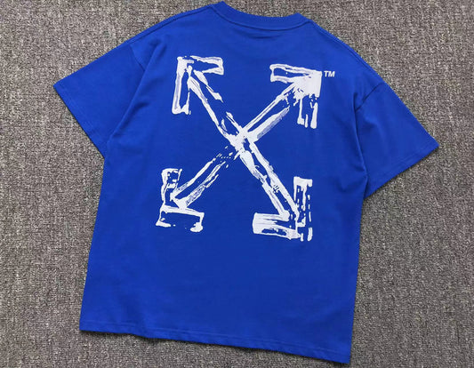 off-white-paint-arrow-tee-blue-Drip Store Argentina