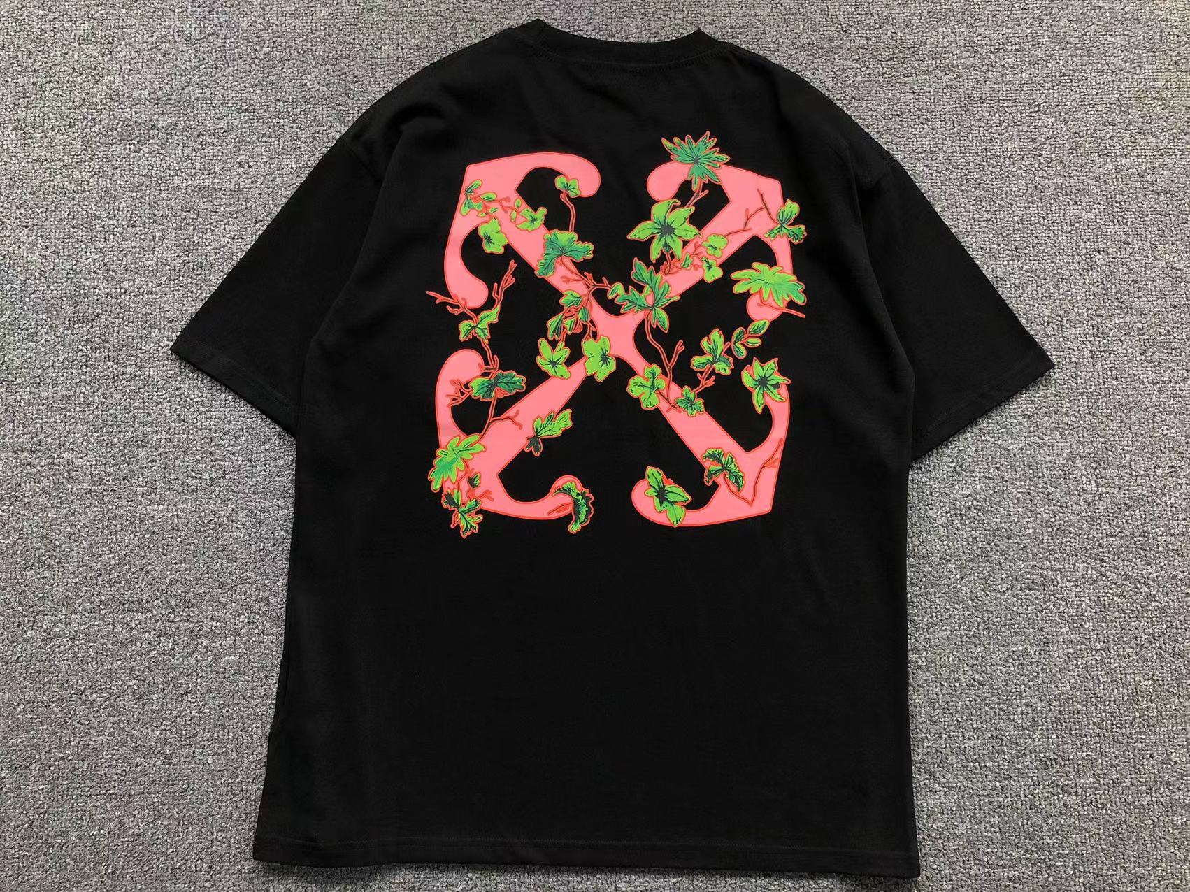 off-white-ramage-flower-arrow-tee-black-Drip Store Argentina