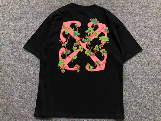 off-white-ramage-flower-arrow-tee-black-Drip Store Argentina