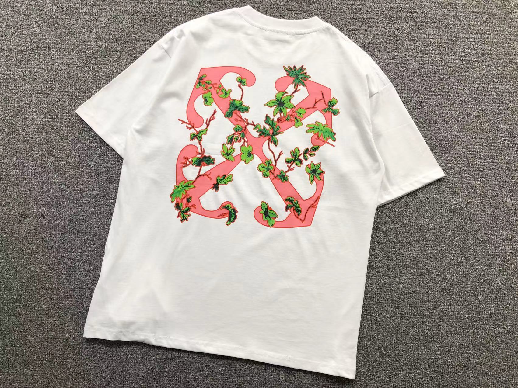 off-white-ramage-flower-arrow-tee-white-Drip Store Argentina