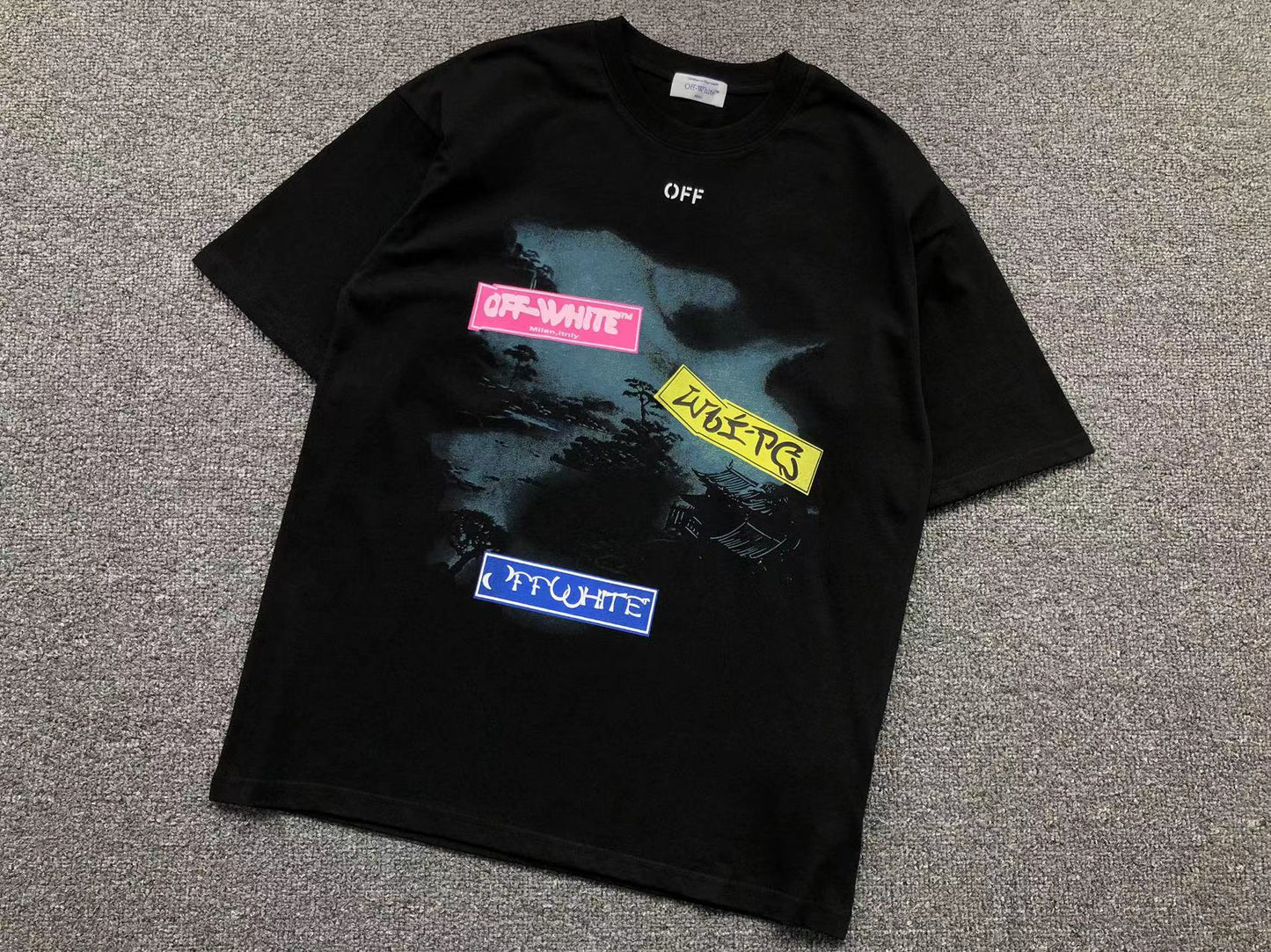 off-white-type-sticker-tee-black-Drip Store Argentina