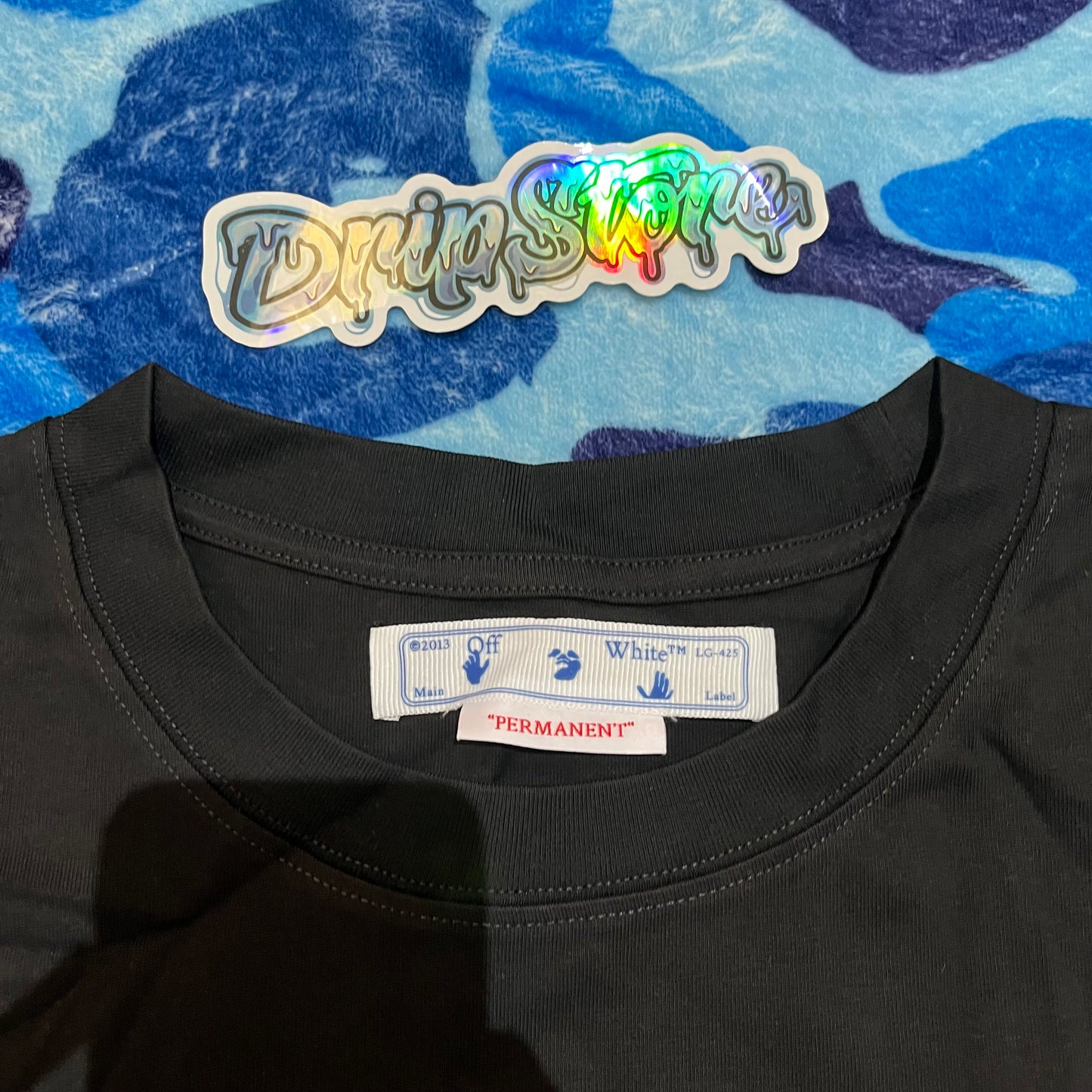 Remera Off White Undercover Skeleton Negra