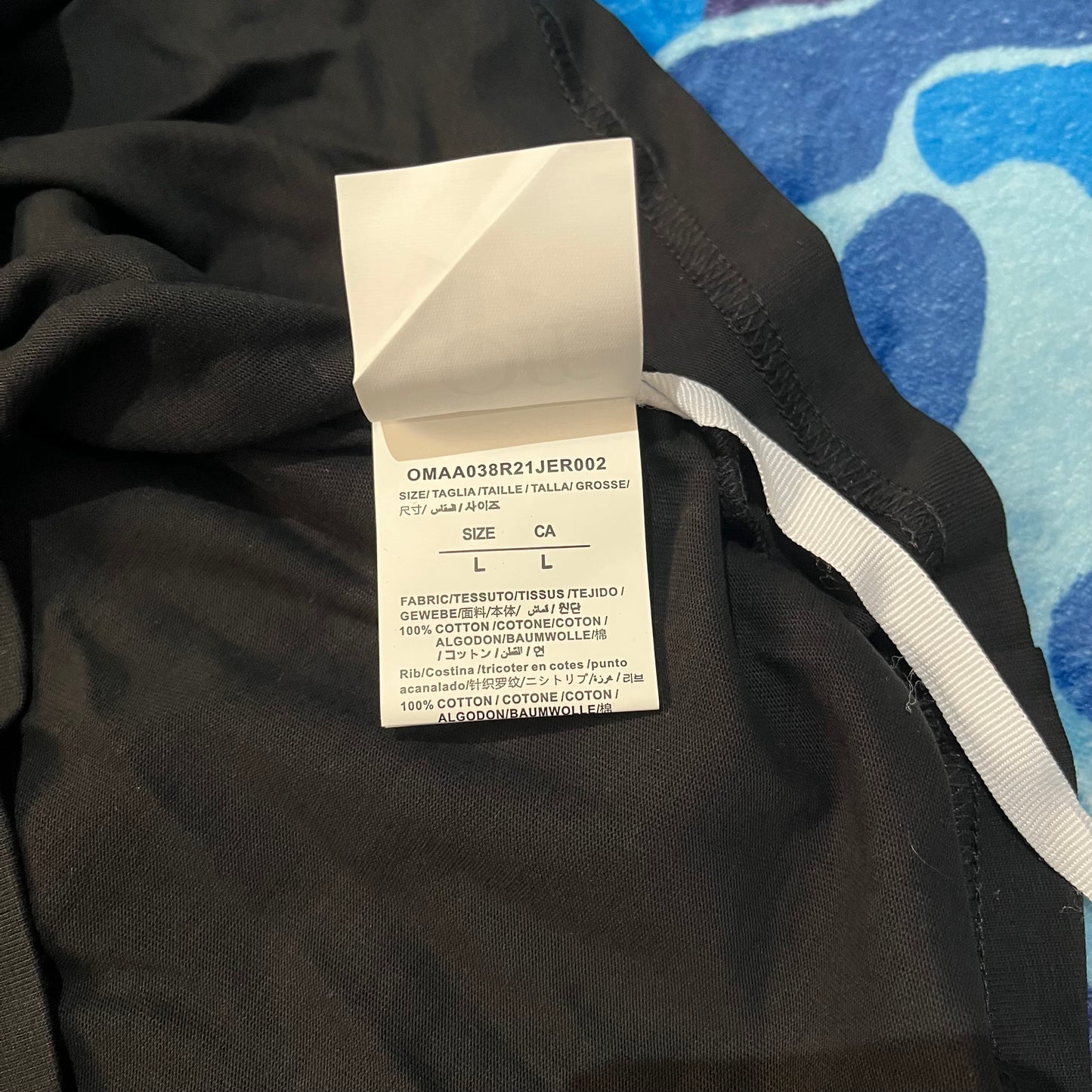 Remera Off White Undercover Skeleton Negra