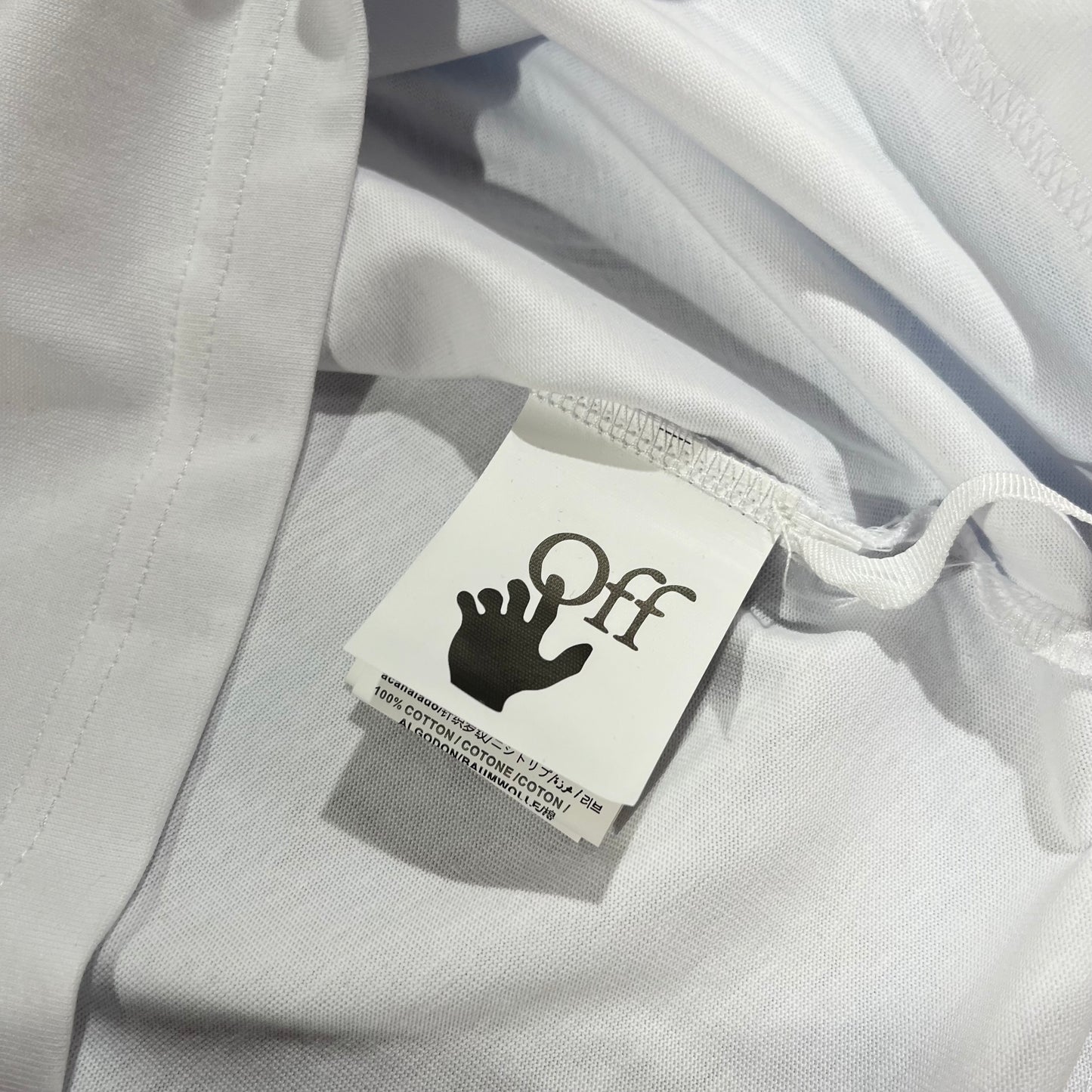 Remera Off White Undercover Skeleton Blanca