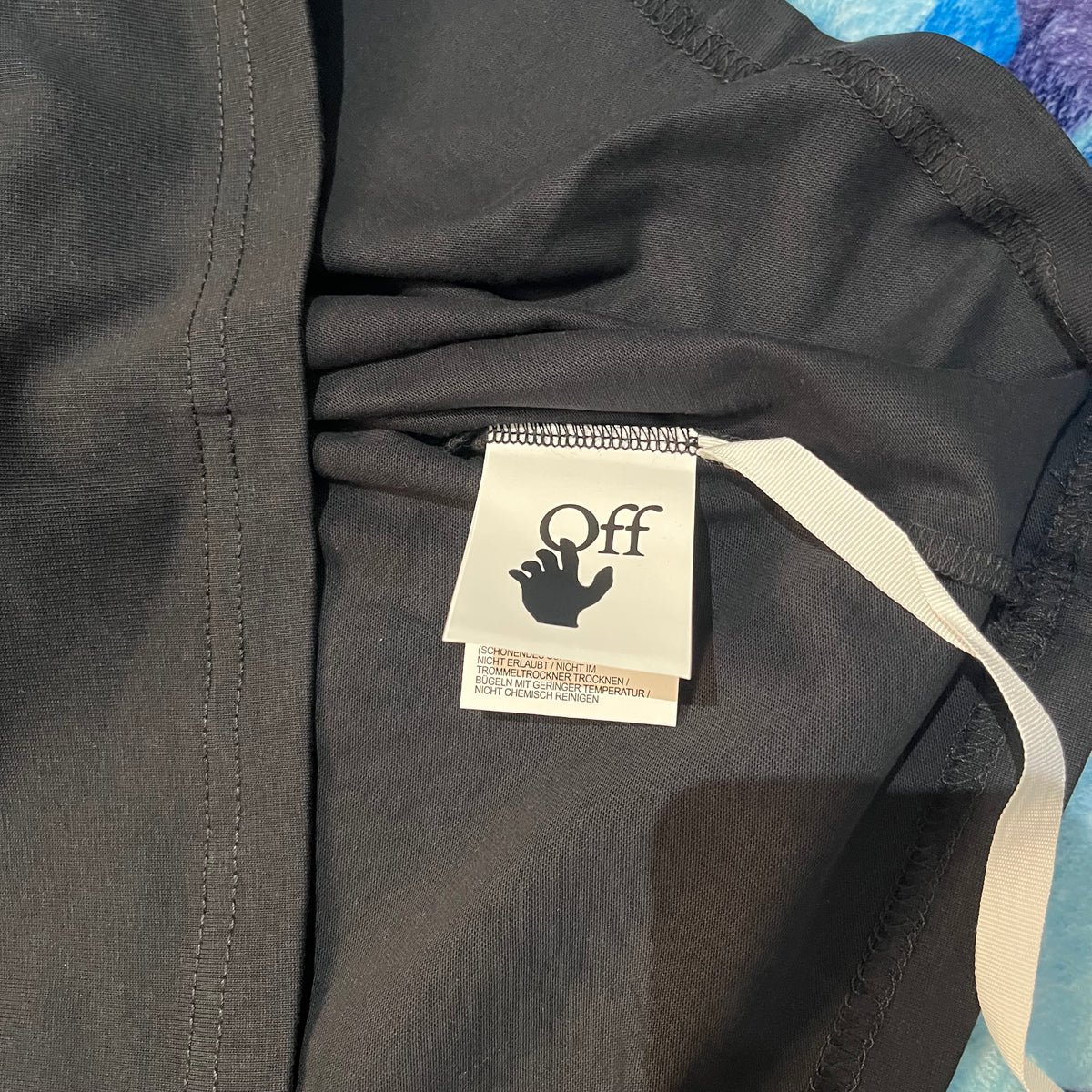 Remera Off White Wizard Negra