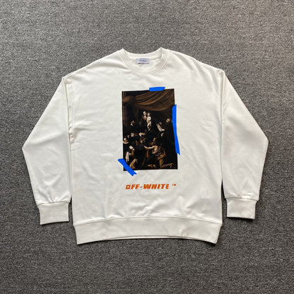 off-white-x-browns-caravaggio-crewneck-white-Drip Store Argentina
