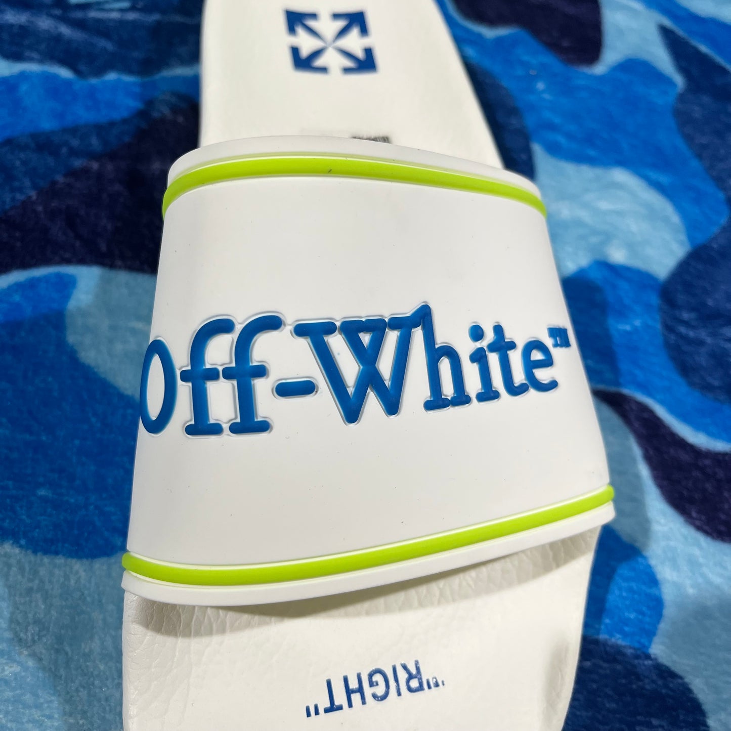 Ojotas Off White Blancas 43 EU