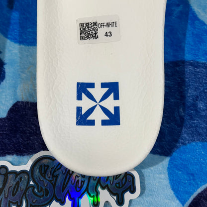 Ojotas Off White Blancas 43 EU