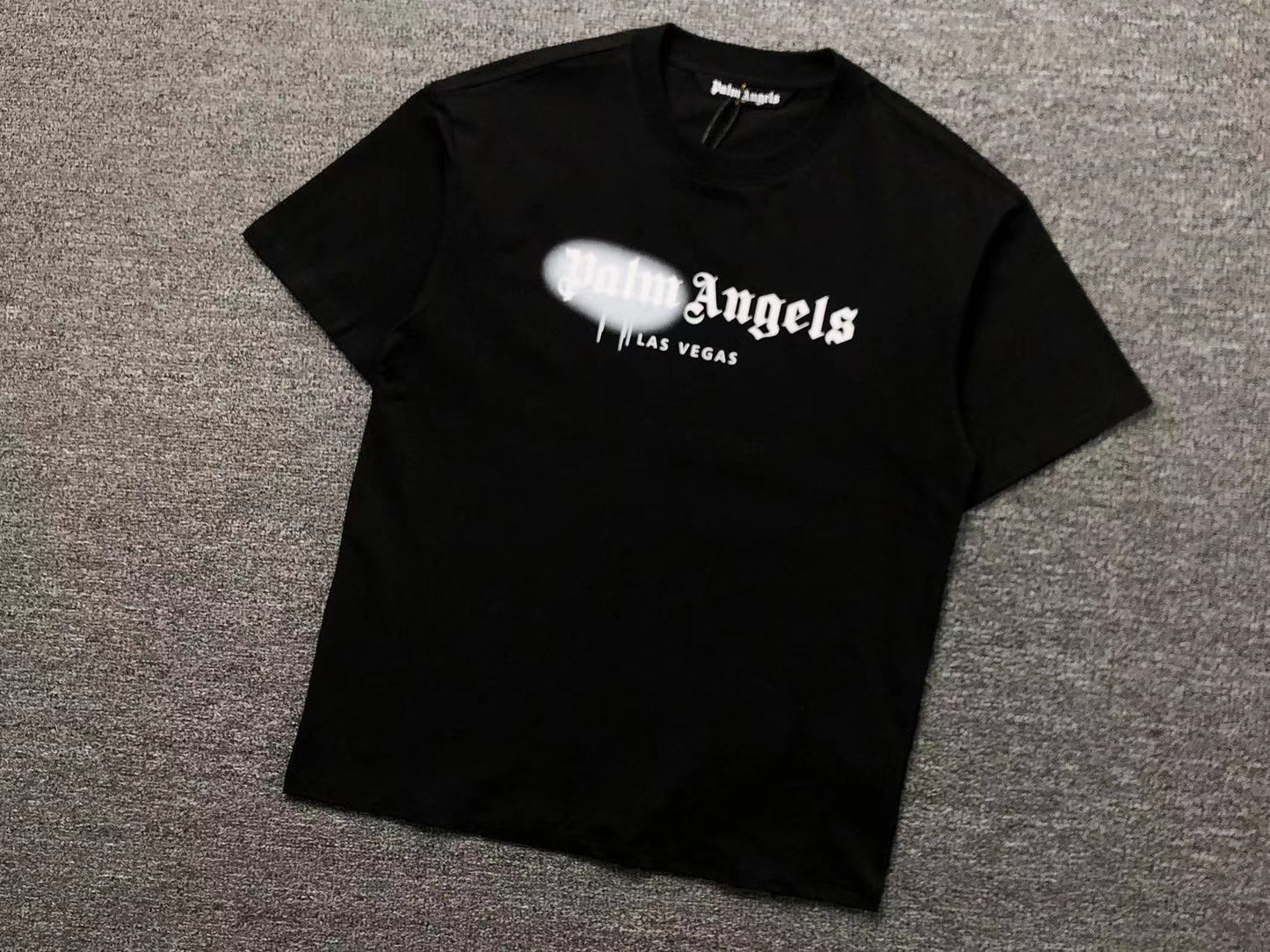palm-angels-las-vegas-sprayed-tee-black-Drip Store Argentina
