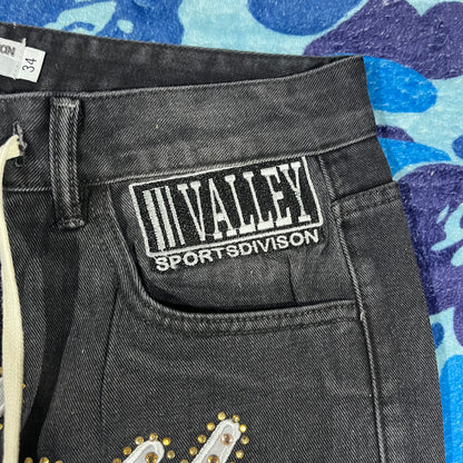 Pantalón Jean Vale Forever 1980s Painter Negro