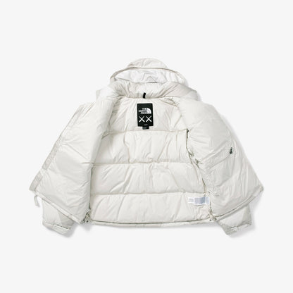 KAWS X THE NORTH FACE RETRO 1996 NUPTSE JACKET MOONLIGHT IVORY