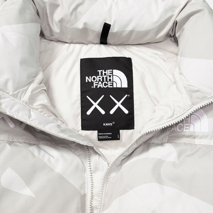 KAWS X THE NORTH FACE RETRO 1996 NUPTSE JACKET MOONLIGHT IVORY