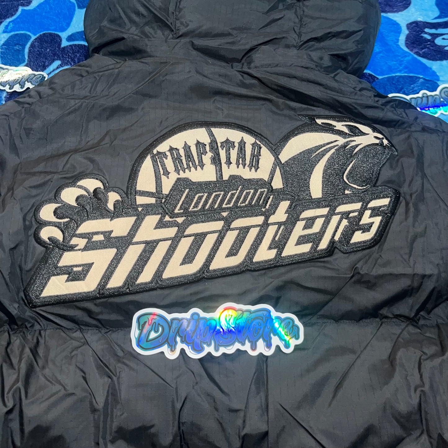 Puffer Campera Trapstar Shooters Reflex Negra XL