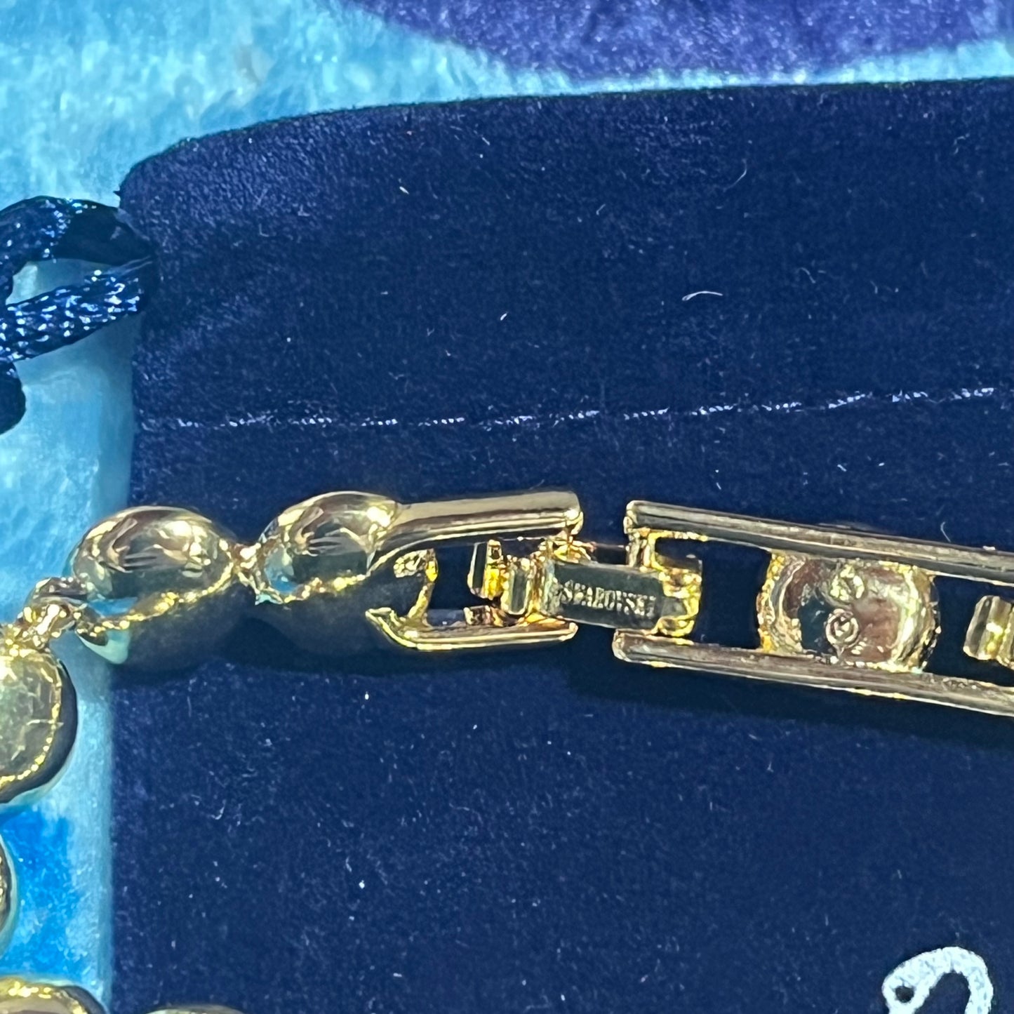 Pulsera Swarovski Angelic Dorada